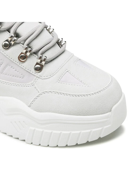 DeeZee Γυναίκες Biker Μποτάκια Μποτάκια WS2001-04 Γκρι Γκρι - Image 6