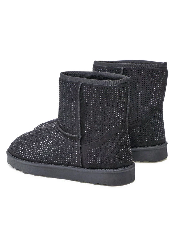 DeeZee Γυναίκες Biker Μποτάκια Παπούτσια WSL19150-18 Μαύρο Μαύρο - Image 3