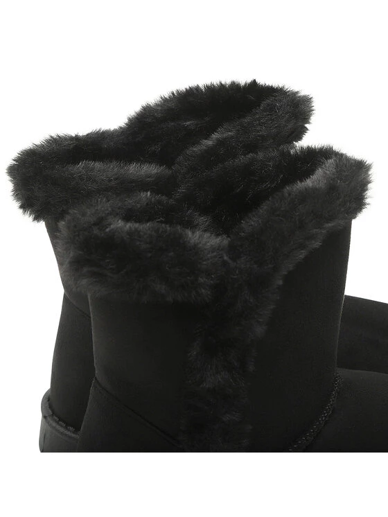 DeeZee Γυναίκες Biker Μποτάκια Παπούτσια WSL19150-17 Μαύρο Μαύρο - Image 5