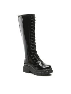 DeeZee Γυναίκες Μπότες WS068-30 Μαύρο Μαύρο