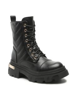 DeeZee Γυναίκες Biker Μποτάκια Μποτάκια WS9186-02 Μαύρο Μαύρο