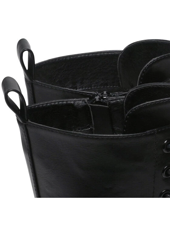 DeeZee Γυναίκες Biker Μποτάκια Ορειβατικά παπούτσια WS5585-11A Μαύρο Μαύρο - Image 6