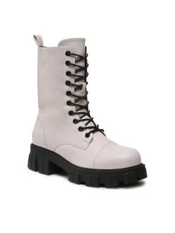 DeeZee Γυναίκες Biker Μποτάκια Μποτάκια WS5585-11A Μπεζ Μπεζ