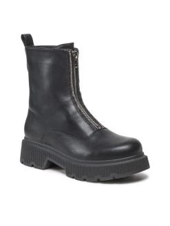 DeeZee Γυναίκες Biker Μποτάκια Μποτάκια WS5956-02 Μαύρο Μαύρο