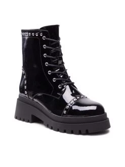 DeeZee Γυναίκες Biker Μποτάκια Μποτάκια WS5667-01 Μαύρο Μαύρο