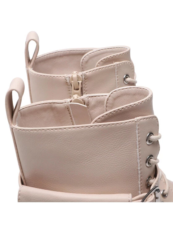 DeeZee Γυναίκες Biker Μποτάκια Ορειβατικά παπούτσια WS5575-09 Μπεζ Μπεζ - Image 6