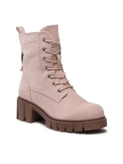 DeeZee Γυναίκες Biker Μποτάκια Μποτάκια WS5576-11 Μπεζ Μπεζ