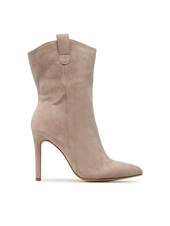 DeeZee Γυναίκες Biker Μποτάκια Μποτάκια WYL2979-21 Μπεζ Μπεζ - Image 2