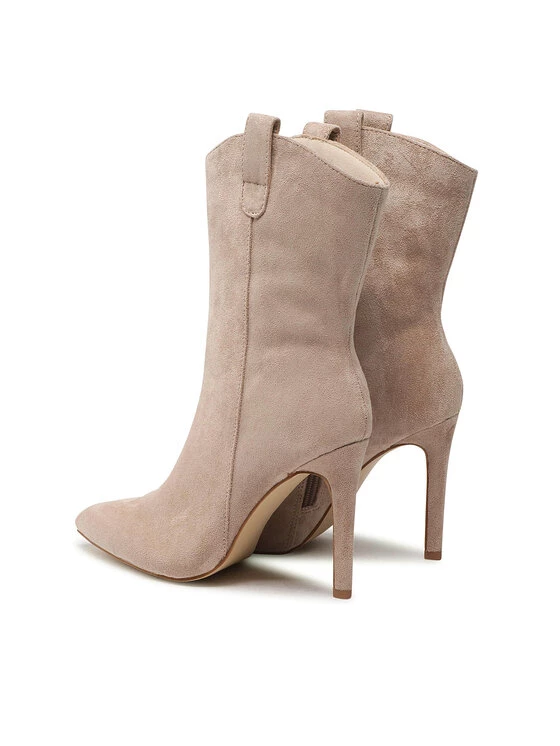 DeeZee Γυναίκες Biker Μποτάκια Μποτάκια WYL2979-21 Μπεζ Μπεζ - Image 3