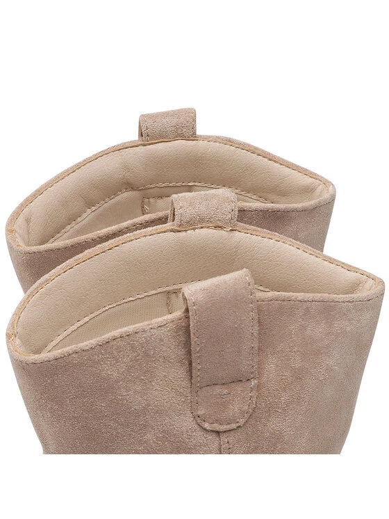 DeeZee Γυναίκες Biker Μποτάκια Μποτάκια WYL2979-21 Μπεζ Μπεζ - Image 5