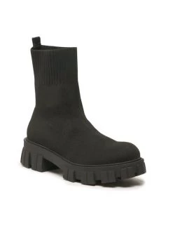 DeeZee Γυναίκες Biker Μποτάκια Μποτάκια WS5553-11 Μαύρο Μαύρο