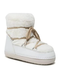 DeeZee Γυναίκες Biker Μποτάκια Παπούτσια NS9034-01 Λευκό Λευκό