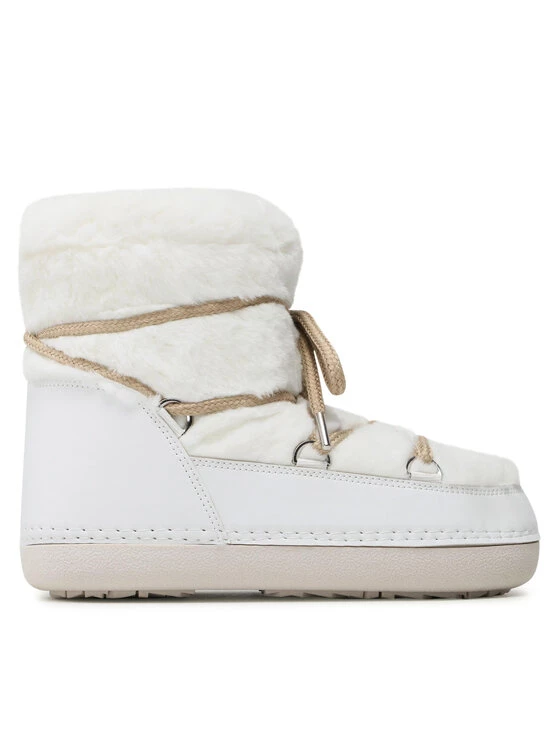 DeeZee Γυναίκες Biker Μποτάκια Παπούτσια NS9034-01 Λευκό Λευκό - Image 2