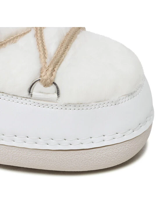 DeeZee Γυναίκες Biker Μποτάκια Παπούτσια NS9034-01 Λευκό Λευκό - Image 6