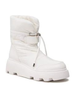 DeeZee Γυναίκες Biker Μποτάκια Μποτάκια H2001-01 Λευκό Λευκό