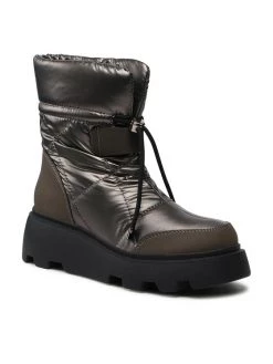 DeeZee Γυναίκες Biker Μποτάκια Μποτάκια H2001-01 Γκρι Γκρι