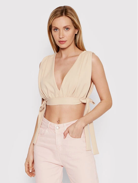 DeeZee Γυναίκες Μπλουζάκια Μπλουζάκι My Time BLK018 Μπεζ Regular Fit Μπεζ