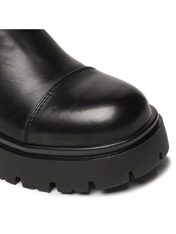 DeeZee Γυναίκες Biker Μποτάκια Μποτάκια WS5957-01 Μαύρο Μαύρο - Image 6