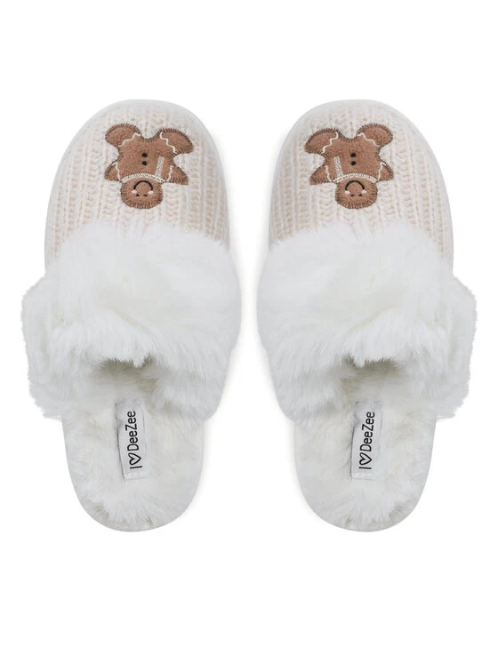 DeeZee Γυναίκες Παντόφλες & Σανδάλια Παντόφλες Σπιτιού 22SRY1022 Μπεζ Μπεζ - Image 5