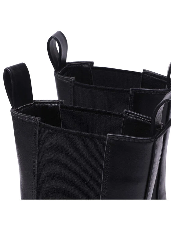 DeeZee Γυναίκες Biker Μποτάκια Μποτάκια με λάστιχο H90152-1K Μαύρο Μαύρο - Image 5