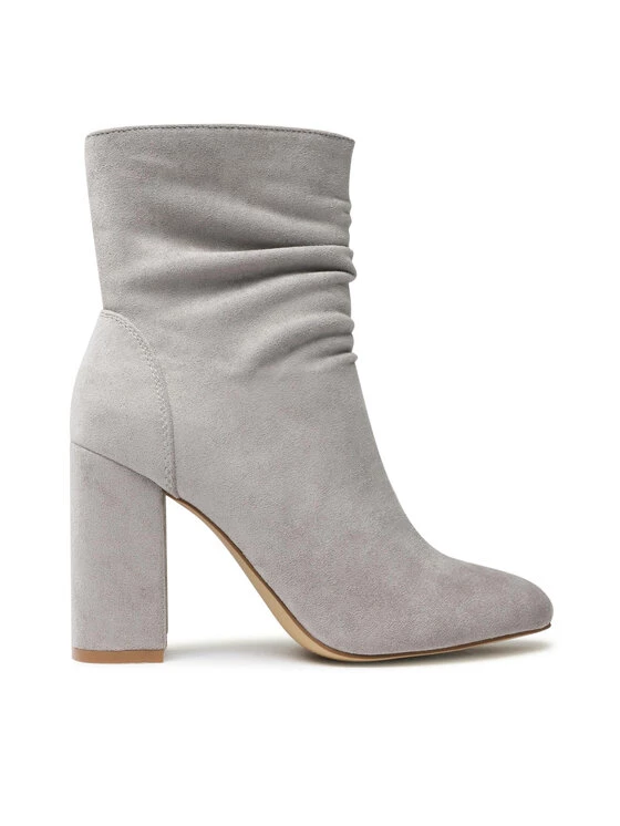 DeeZee Γυναίκες Biker Μποτάκια Μποτάκια WYL3236-1 Γκρι Γκρι - Image 2