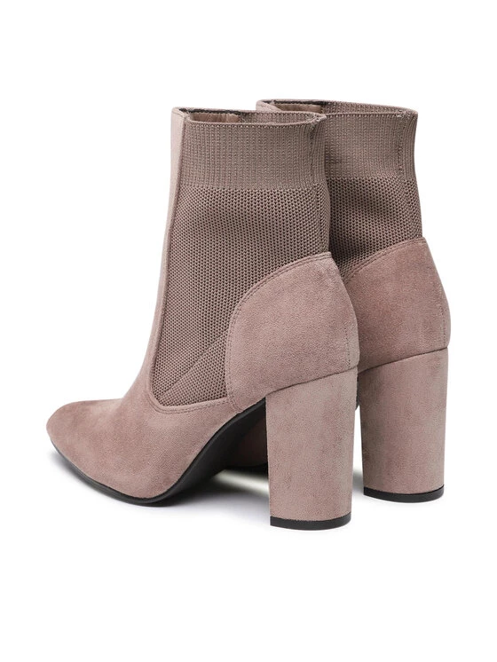 DeeZee Γυναίκες Biker Μποτάκια Μποτάκια WYL2299-10 Μπεζ Μπεζ - Image 3