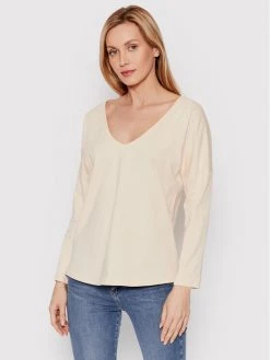 DeeZee Γυναίκες Μπλουζάκια Μπλουζάκι Simple Way DK-004 Μπεζ Relaxed Fit Μπεζ