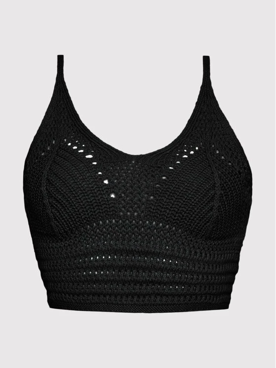 DeeZee Γυναίκες Tops Τοπ Marielle AL018 Μαύρο Cropped Fit Μαύρο - Image 5