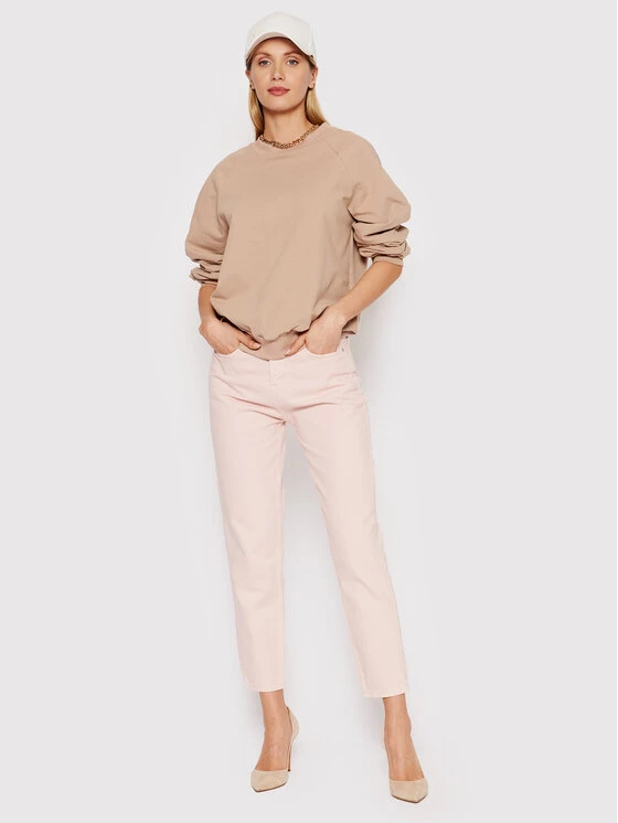 DeeZee Γυναίκες Μπλούζες Μπλούζα BLD0001 Μπεζ Relaxed Fit Μπεζ - Image 2