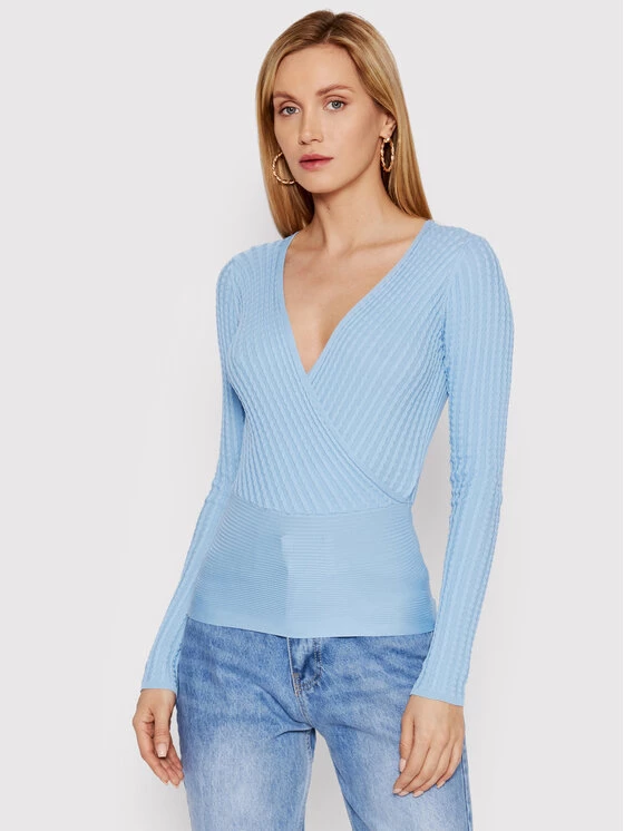 DeeZee Γυναίκες Μπλουζάκια Μπλουζάκι Bound By Love PKH023 Μπλε Slim Fit Μπλε