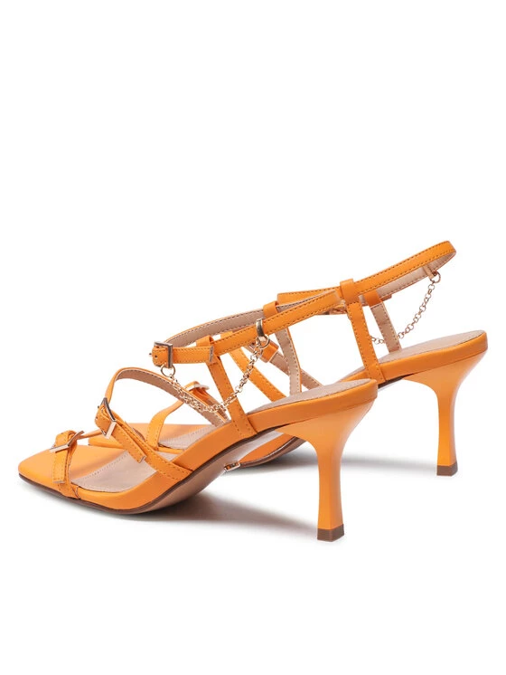 DeeZee Γυναίκες Σανδάλια LS5467-10 Πορτοκαλί Πορτοκαλί - Image 4