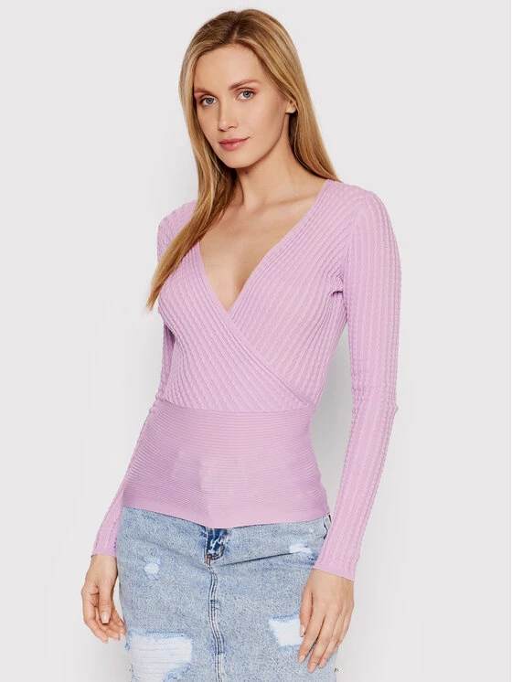 DeeZee Γυναίκες Μπλουζάκια Μπλουζάκι Bound By Love PKH023 Μωβ Slim Fit Μωβ