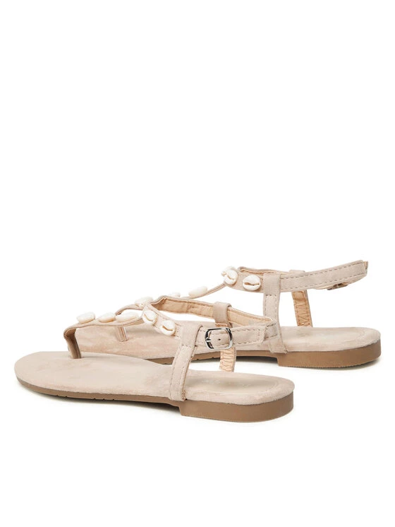 DeeZee Γυναίκες Σανδάλια WS2590-72 Μπεζ Μπεζ - Image 3