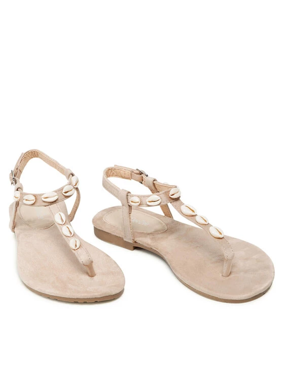 DeeZee Γυναίκες Σανδάλια WS2590-72 Μπεζ Μπεζ - Image 5