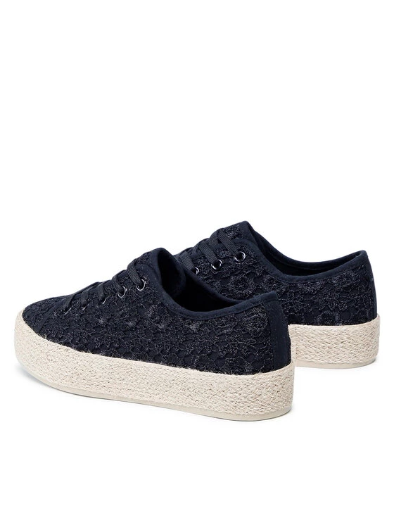 DeeZee Γυναίκες Κλειστά Παπούτσια Εσπαντρίγιες WSK1576-14 Μαύρο Μαύρο - Image 3