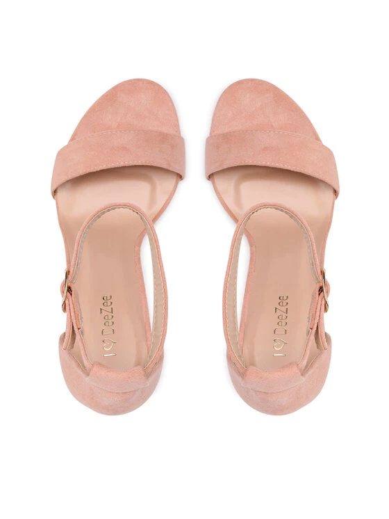 DeeZee Γυναίκες Σανδάλια WS18077-01 Ροζ Ροζ - Image 6