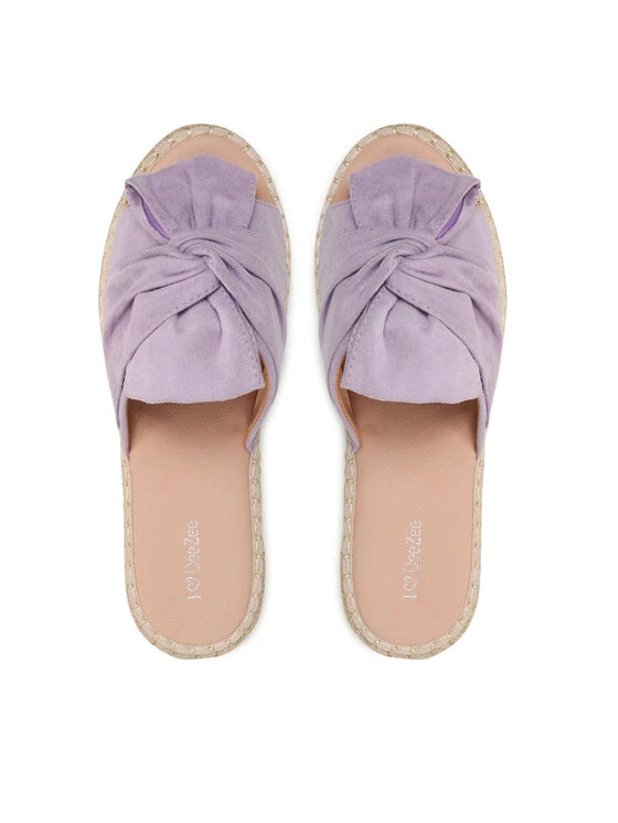 DeeZee Γυναίκες Εσπαντρίγιες WSS990-101 Μωβ Μωβ - Image 6