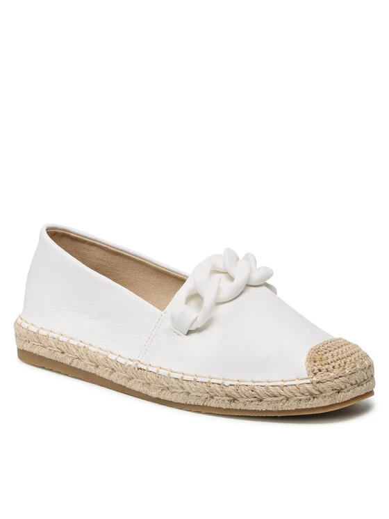 DeeZee Γυναίκες Κλειστά Παπούτσια Εσπαντρίγιες WSS20458-01 Λευκό Λευκό