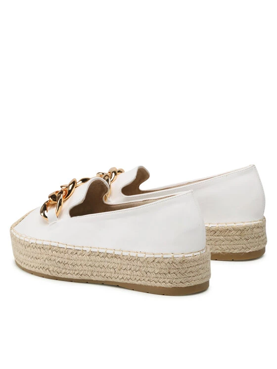 DeeZee Γυναίκες Κλειστά Παπούτσια Εσπαντρίγιες WSS20375-27 Λευκό Λευκό - Image 3