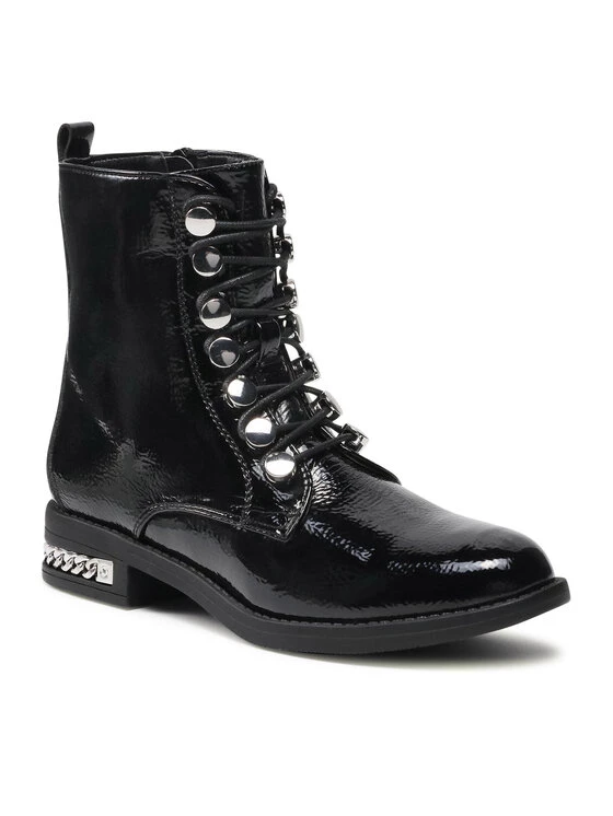 DeeZee Γυναίκες Biker Μποτάκια Μποτάκια WS5168-01 Μαύρο Μαύρο