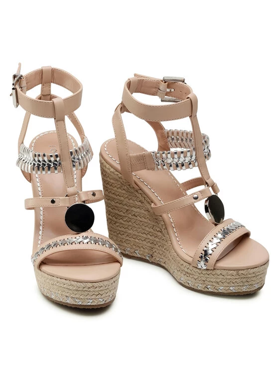 DeeZee Γυναίκες Εσπαντρίγιες WYL2541-1 Μπεζ Μπεζ - Image 5