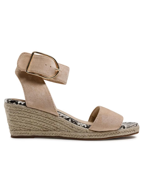 DeeZee Γυναίκες Εσπαντρίγιες WSS20325-01 Μπεζ Μπεζ - Image 2